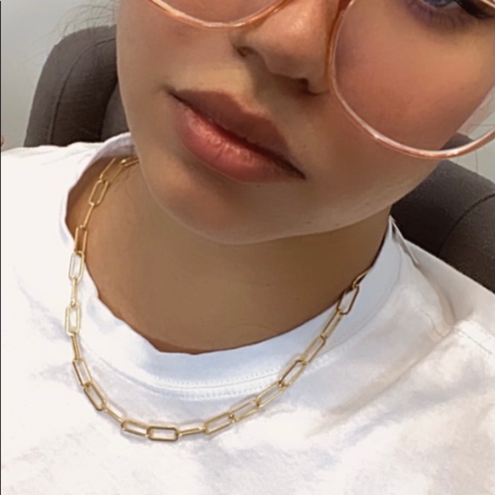 2/60 Paper clip necklace.